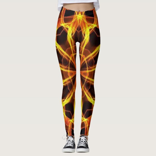 Leggings Golden Web A ~ Hors Du Crucible ~ (Devant)