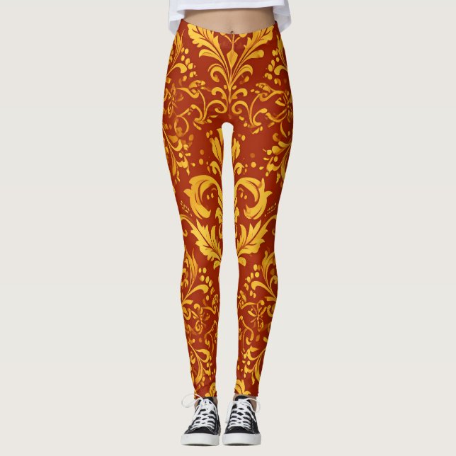 Leggings Grâce dorée (Devant)