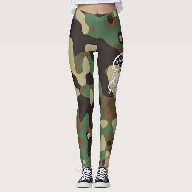 LEGGINGS GRAFFIT DRIPPING PAINT (Devant)