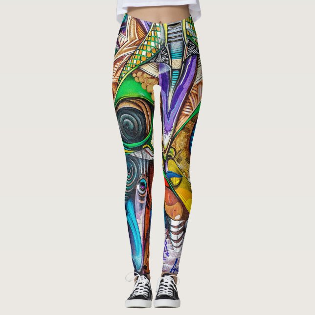 Leggings Graffiti (Devant)
