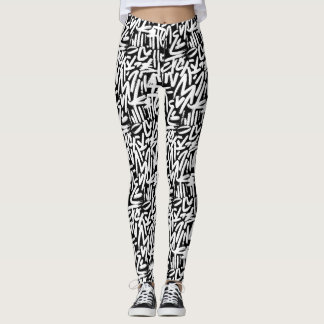 Leggings Graffiti