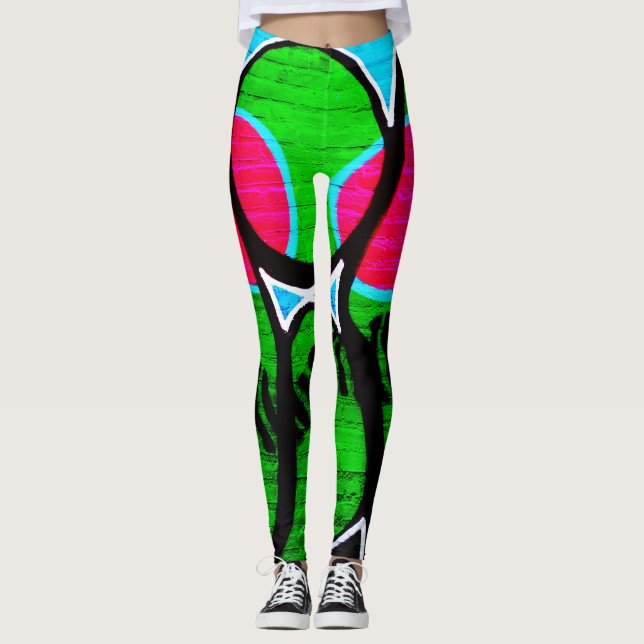 Leggings Graffiti 12 lecnm (Devant)