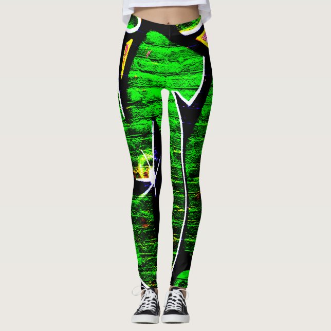 Leggings Graffiti 18 lecna (Devant)