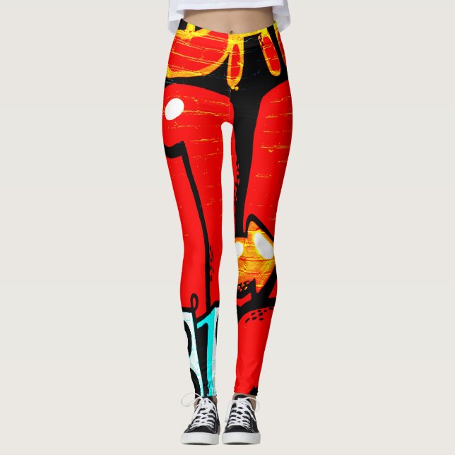 Leggings Graffiti 19 lecnm (Devant)