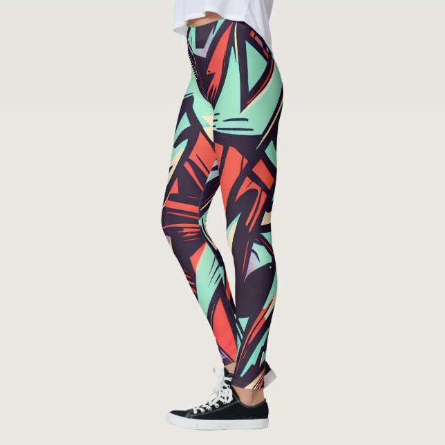 Leggings Graffiti moderne (Gauche)