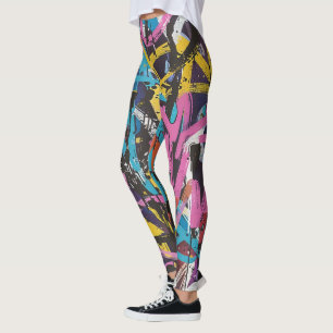 Leggings Graffiti street wear