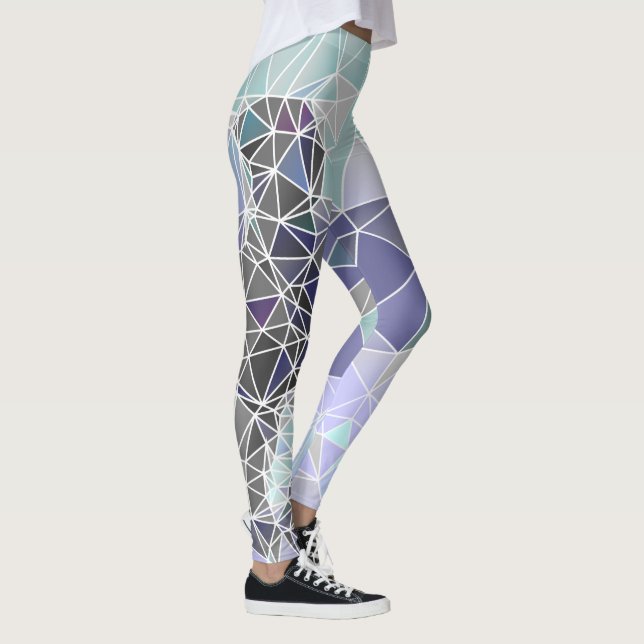 Leggings Grand Danois abstrait (Droite)