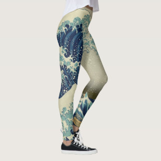 Leggings Grande vague au large de la côte de Kanagawa par H