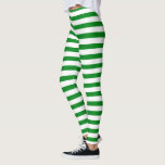 Leggings Grandes vertes et blanches Elfe de Noël Pepperment<br><div class="desc">Venez dans l'esprit de Noël avec ces légumineuses rayées vertes et blanches. Ces cravates amusants à rayures de bonbons sont un must pour tous les assistants de Père Noël. Idéal pour les fêtes de fin d'année (idéal pour un costume d'elfe !) ou simplement pour se sentir à l'aise avec un...</div>