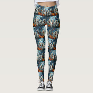 Leggings Grands Pyrénées Halloween Effrayant