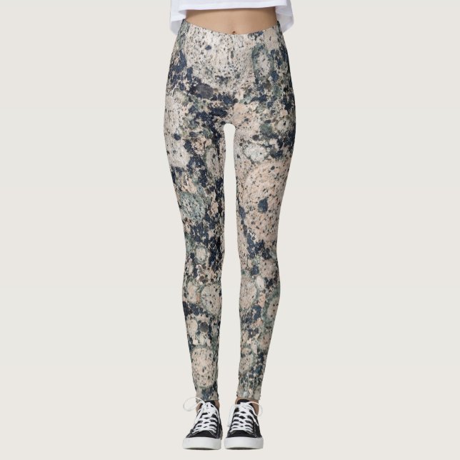Leggings Granite background (Devant)