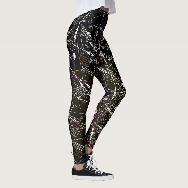 Leggings Graphique aéronautique (Droite)
