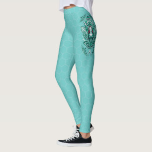 Leggings Graphique fleuri d'Aquaman Mera