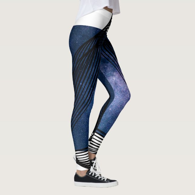 Leggings "Gras en bleu (Droite)