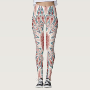 Leggings Grattez moderne Kaleidoscope Mandala art fractal