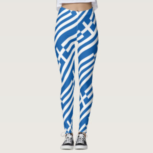 Leggings Grèce Drapeau du patriotisme grec
