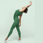 Leggings Green Polka<br><div class="desc">Pois vert leggings</div>