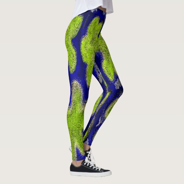 Leggings Green Splotches  (Droite)