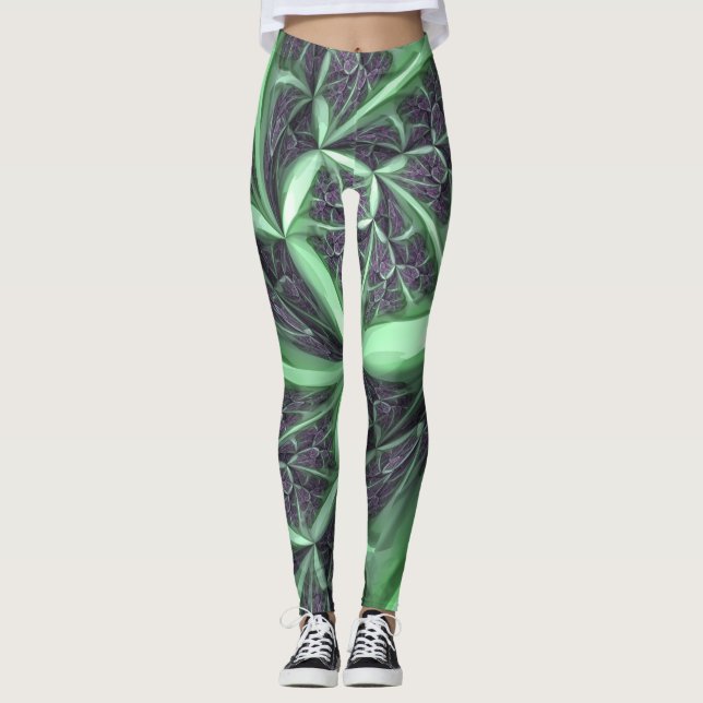Leggings Green Star (Devant)