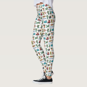 Leggings Gremlins™ Autocollants Drôles Motifs