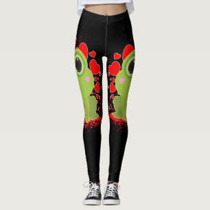 Leggings Grenouille de la Saint-Valentin
