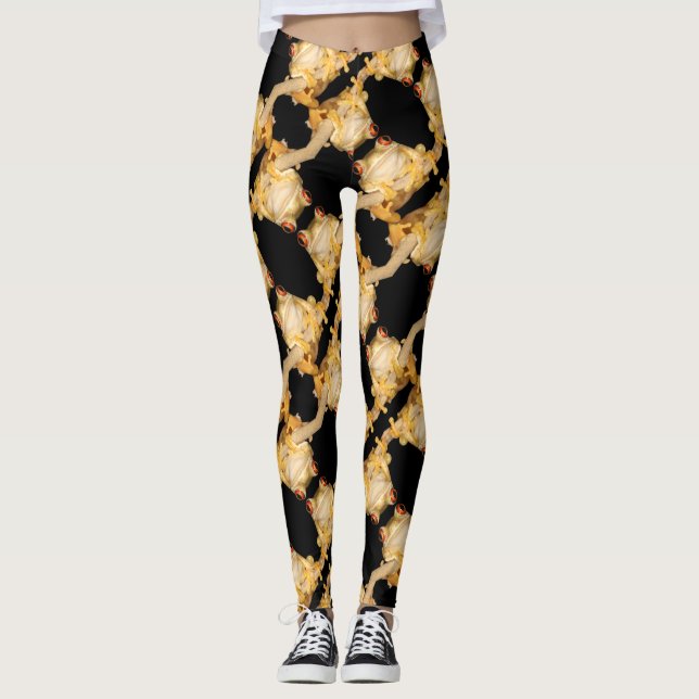 Leggings Grenouille des arbres (Devant)