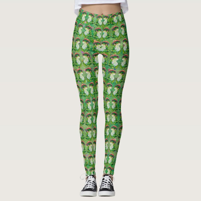 Leggings Grenouille nommée Clover (Devant)