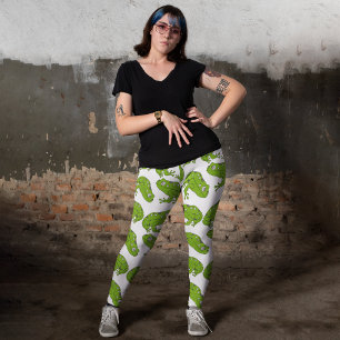 Leggings Grenouille verte