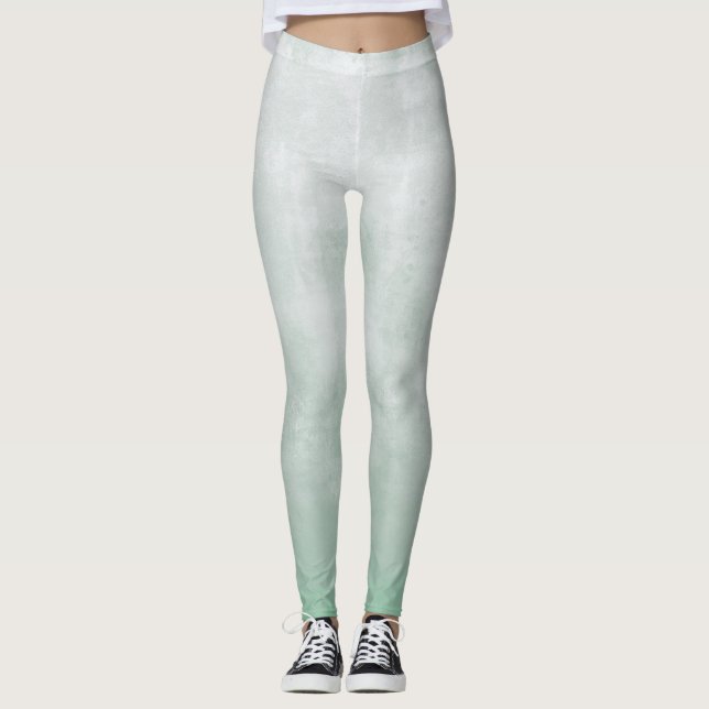 Leggings Grey Aqua geen Blanc rustique (Devant)
