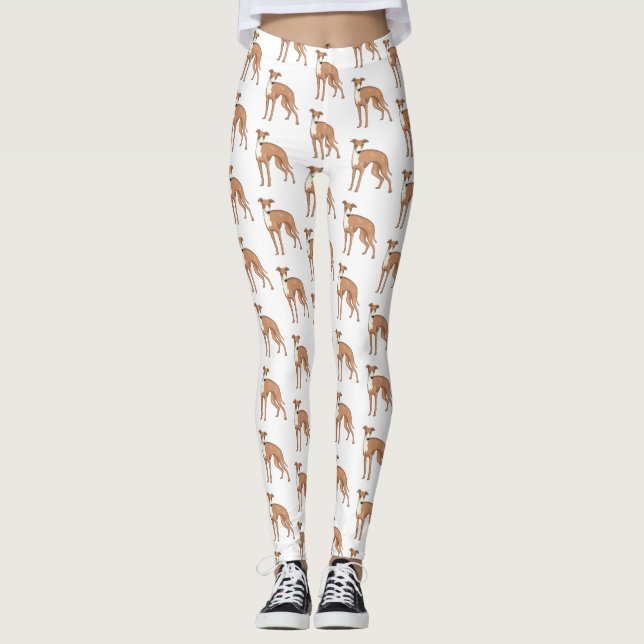 Leggings Greyhound dog (Devant)