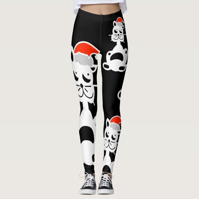 Leggings GRIFFES KITTY de PÈRE NOËL par Slipperywindow (Devant)