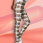 Leggings Grille photo décalée avec 6 photos<br><div class="desc">Une impression avec des photos partout sur les leggings personnalisés. Le motif décalé mettra en évidence les différentes photos à différents endroits. L'arrière - plan entre chaque photo est blanc mais peut être changé dans la zone de design avancée. Utilisez votre photo ou vos photos préférées pour faire un plaisir...</div>