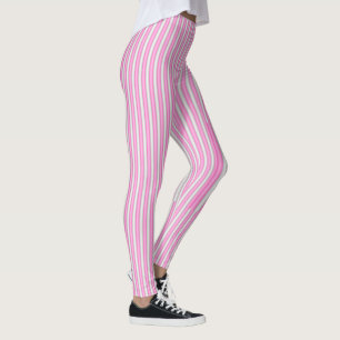 Leggings Grilles roses néon modernes avec effet 3D