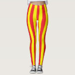 Leggings Grilles verticales jaunes et rouges<br><div class="desc">Ce design est disponible sur plus de produits! Cliquez sur le lien "Disponible sur" dans cette page de produit pour les voir tous!

N'oubliez pas de consulter toutes les autres options pour customiser votre sélection!

Merci de chercher !</div>