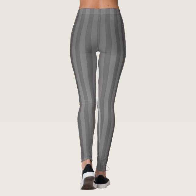 Leggings Gris coupé (Dos)
