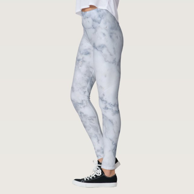 Leggings Gris et blanc (Gauche)
