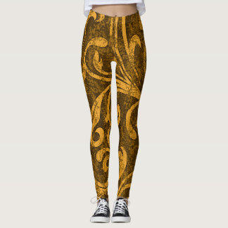 Leggings Gris floral, texture transparente haute résolution