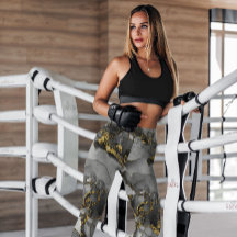 Gris Gold Abstrait | Légendes