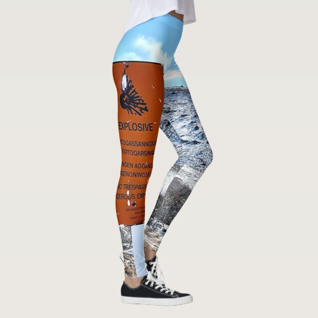 Leggings Groenland Kangerlussuaq Toundra de l'Arctique expl (Droite)