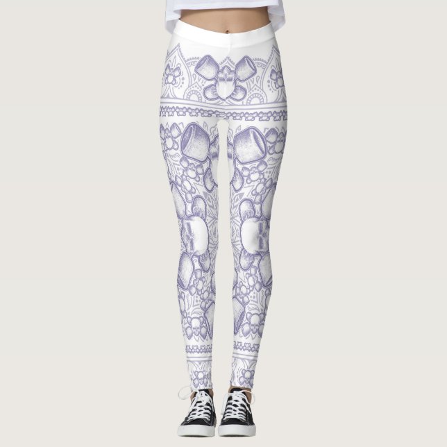 LEGGINGS GRRLS PREMIER GRY LEGINGS DE PLANCHER (Devant)