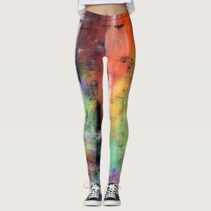 Leggings Grunge artistique