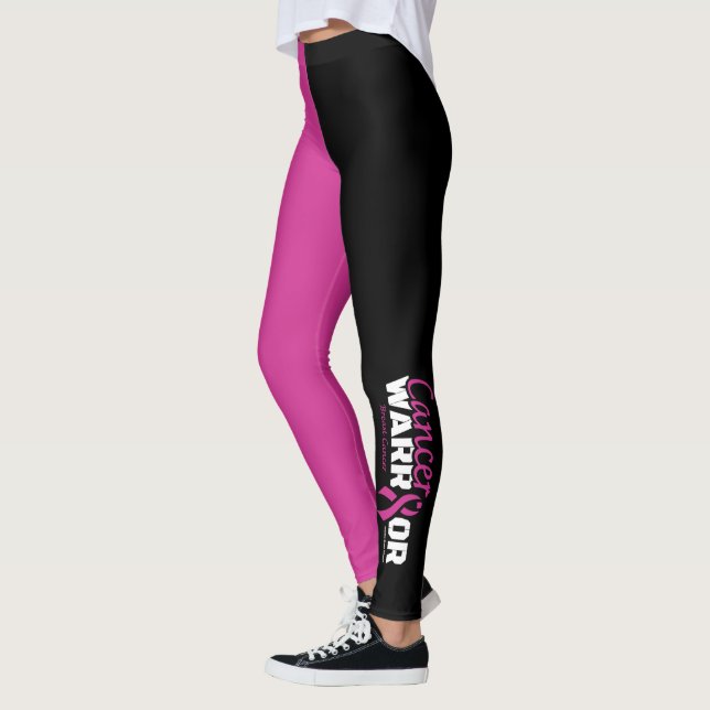 Leggings Guerrier...Cancer du sein (Gauche)
