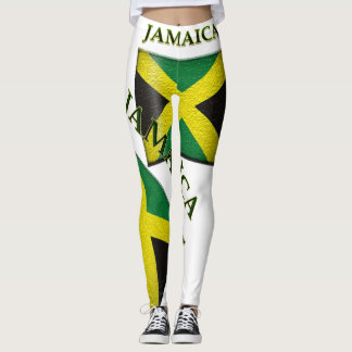 Leggings Guêtres 1 de drapeau de la Jamaïque