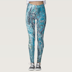 Leggings Guêtres abstraites de l'entrée de Backroll