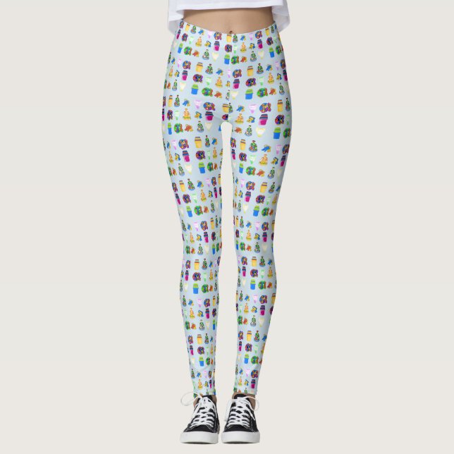 Leggings Guêtres adultes des guêtres ABDL de bébé/Baby4Life (Devant)