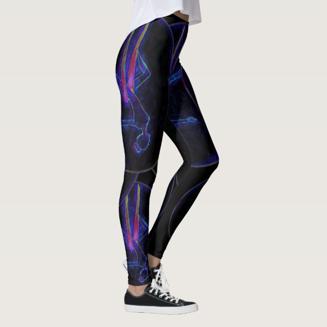 Leggings Guêtres aériennes de yoga (Droite)