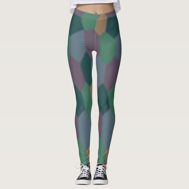 Leggings Guêtres allemandes de camouflage de la pastille (Devant)