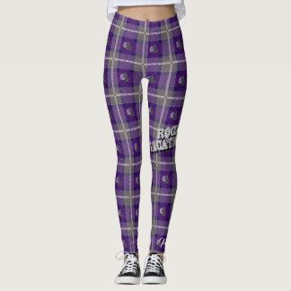 Leggings Guêtres assez mauvaises "de plaid de sirène" -