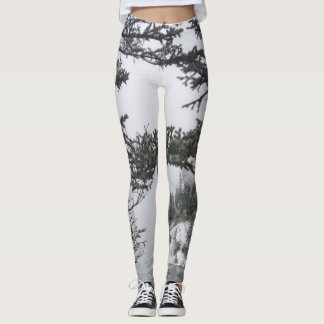 Leggings Guêtres. Beaux sentiments de l'hiver