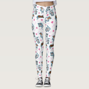 Leggings Guêtres d'amants de rat